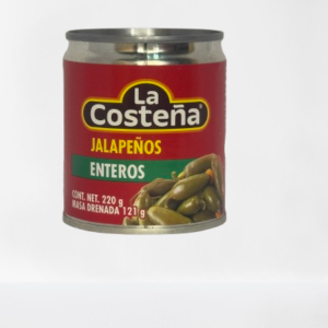 Jalapeños Enteros 220g ( La Costeña )