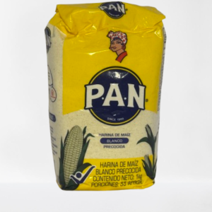 Harina Pan de Maiz Blanco 1 Kg