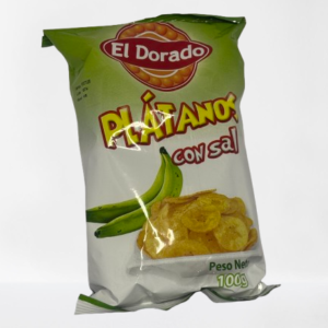 Plátanos con sal 100g ( El Dorado )
