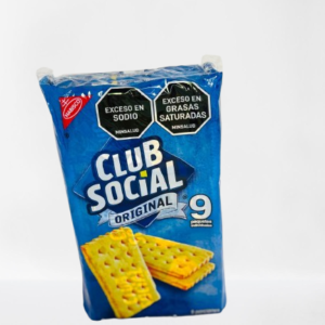Club Social galletas saladas 9 paquetes
