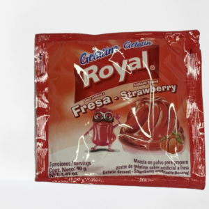 Gelatina Fresa ( Royal ) 40g