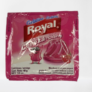 Gelatina Cereza ( Royal ) 40g