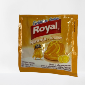 Gelatina Naranja ( Royal ) 40g